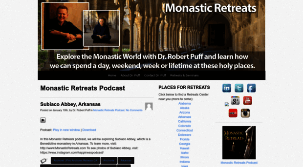 monasticretreats.com