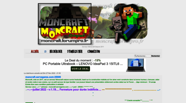 moncraft.forumpro.fr