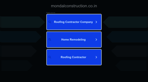 mondalconstruction.co.in