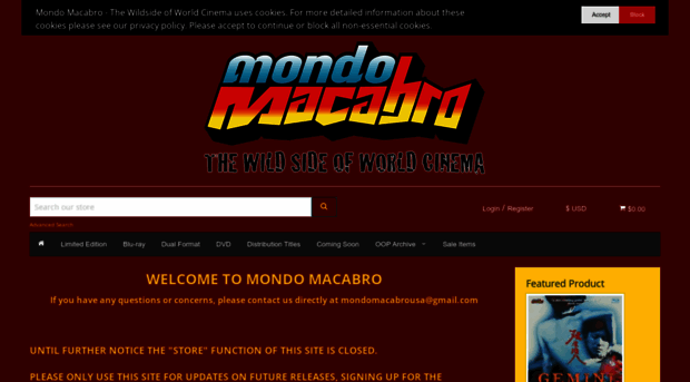 mondomacabrodvd.com