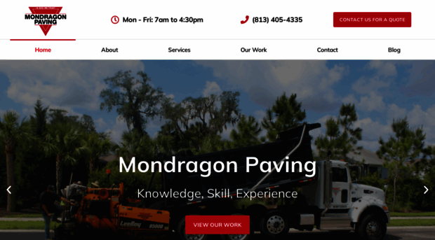 mondragonpaving.com