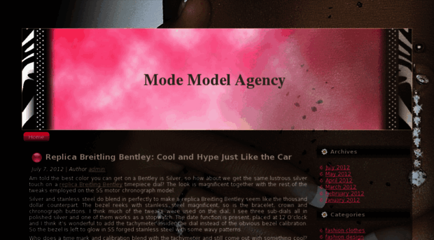 mondymodelagency.com