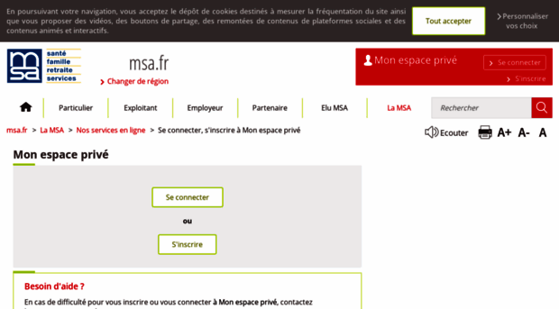 monespaceprive.msa.fr