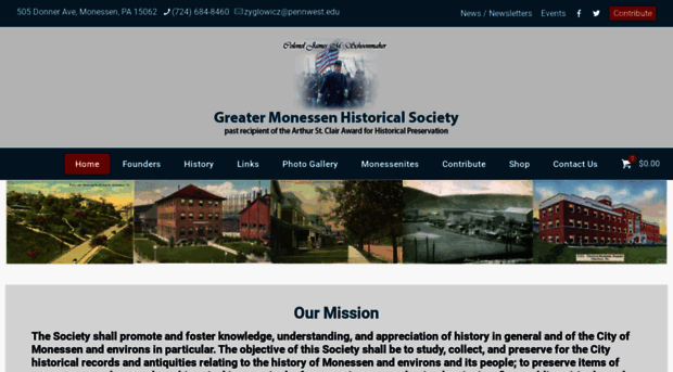 monessenhistoricalsociety.com