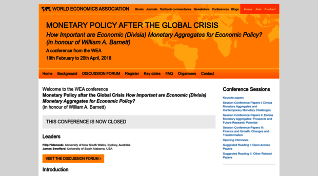 monetarypolicy2018.weaconferences.net