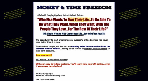 moneyandtimefreedom.com