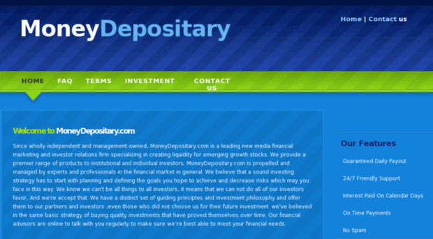 moneydepositary.com