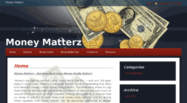 moneymatterz.com