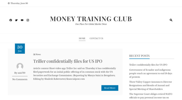 moneytrainingclub.com