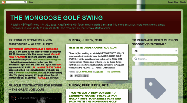 mongoosegolfswing.com