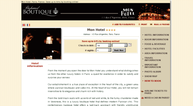 monhotel-paris.com