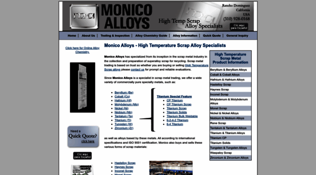 monicoalloys.com