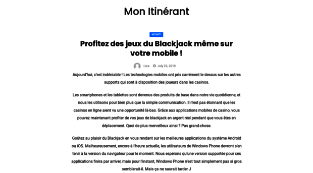 monitinerant.com