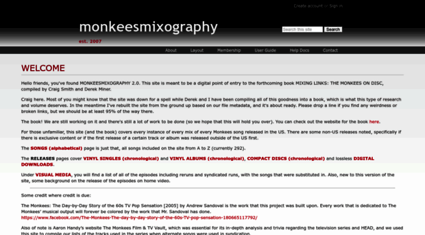 monkeesmixography.wikidot.com