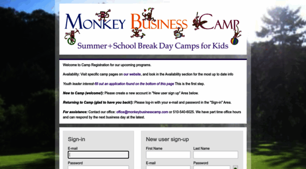 monkeybusinesscamp.campbrainregistration.com