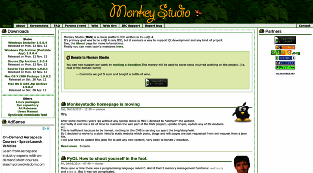 monkeystudio.pasnox.com