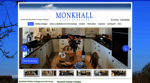 monkhallcottages.co.uk