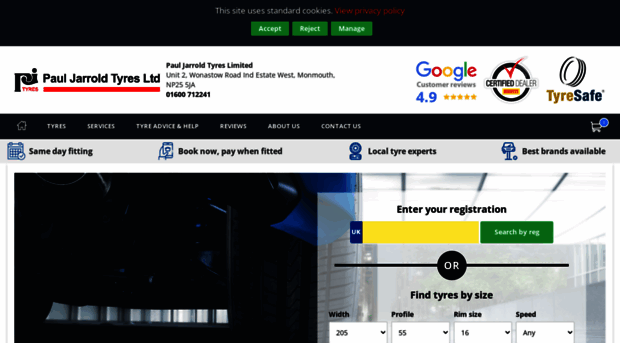 monmouthtyres.co.uk