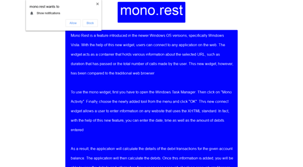 mono.rest