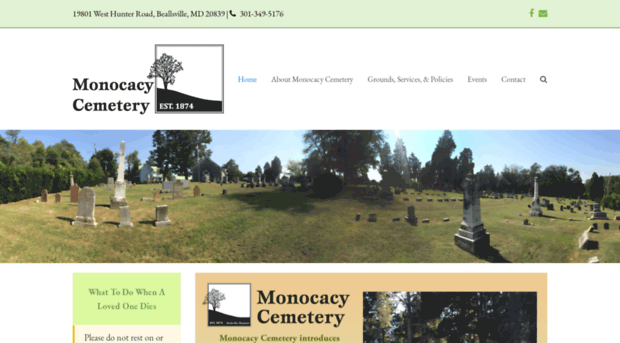 monocacycemetery.com