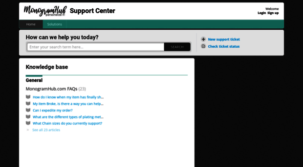 monogramhub.freshdesk.com