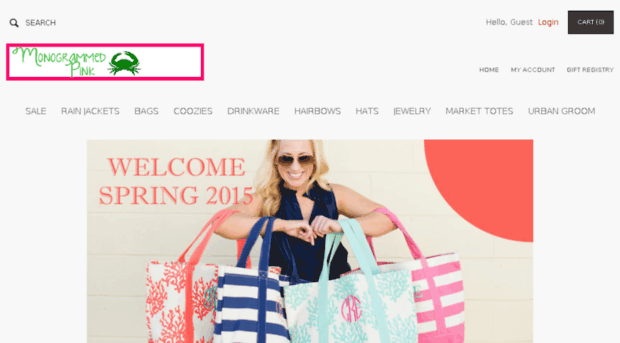 monogrammedpink.com