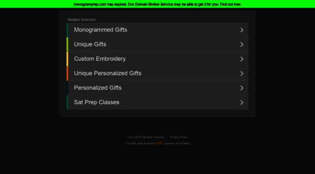monogramprep-com.3dcartstores.com