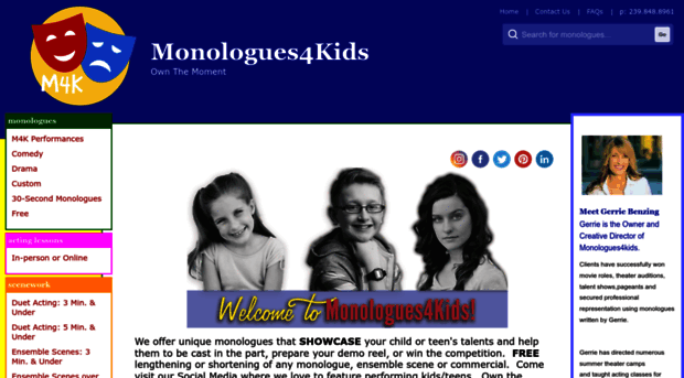 monologues4kids.com