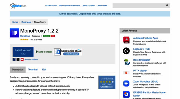 monoproxy.updatestar.com