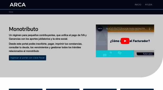 Monotributo.afip.gob.ar - Monotributo | ARCA - Monotributo Afip
