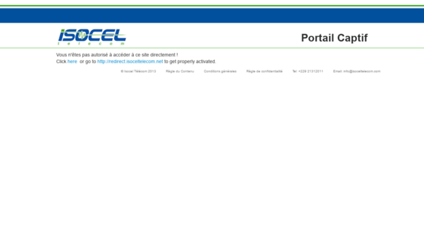 monportail.isoceltelecom.net