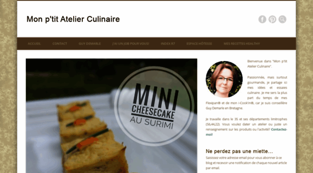 monptitatelierculinaire.com