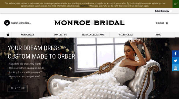 monroebridal.com