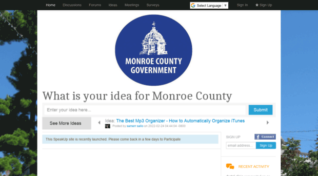 monroecounty.granicusideas.com