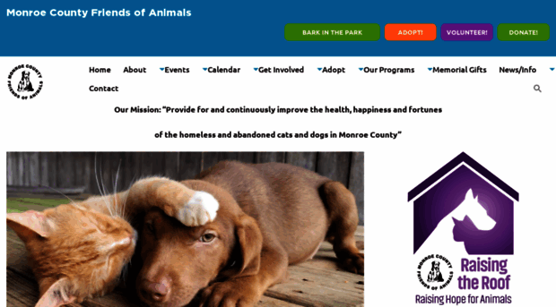 monroecountyfriendsofanimals.com