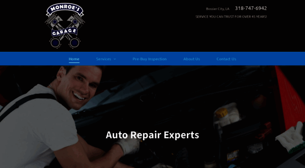 monroesgarage.com