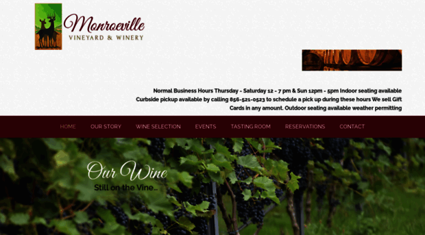 monroevillewinery.com