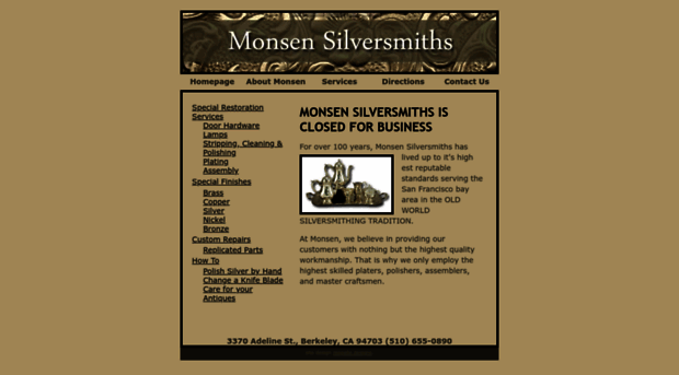 monsensilversmiths.com