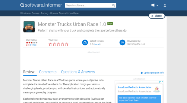 monster-trucks-urban-race.software.informer.com