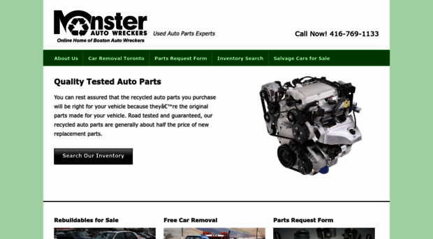 monsterautowreckers.com