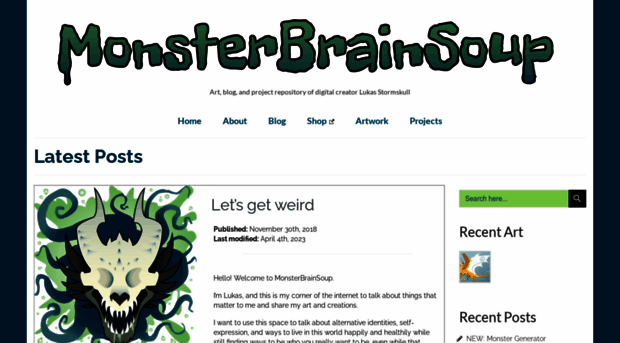 monsterbrainsoup.com