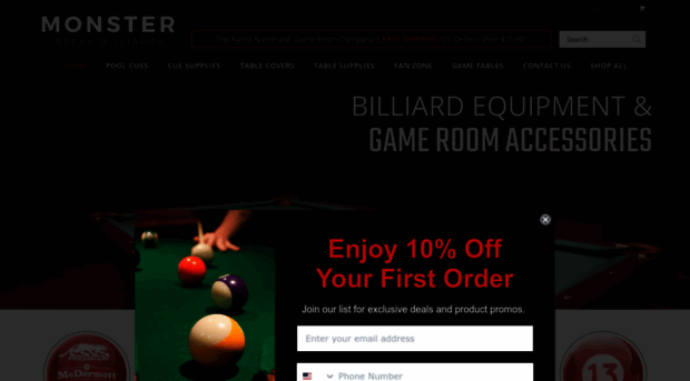 monsterbreakbilliard.com