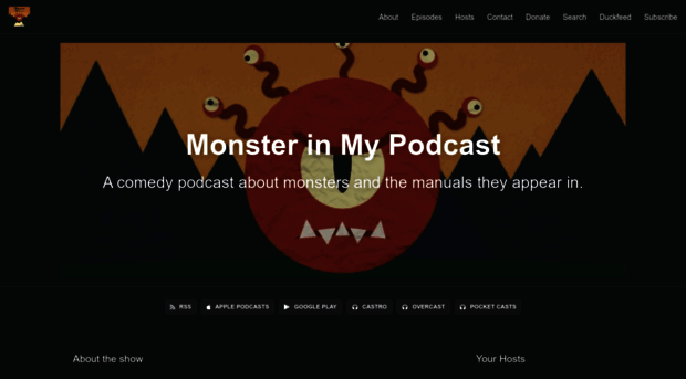 monsterinmypodcast.com