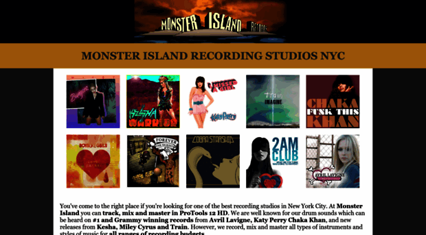 monsterislandrecording.com