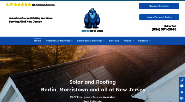 monsterroofingandsolar.com