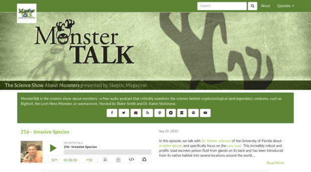 monstertalk.skeptic.com