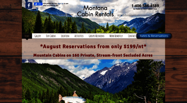 montanacabinrentals.com