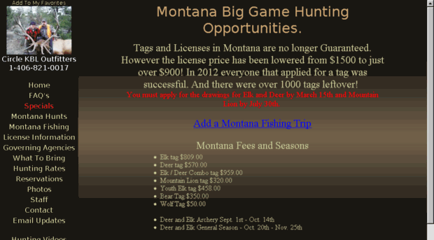 montanaelkhuntingoutfitters.com