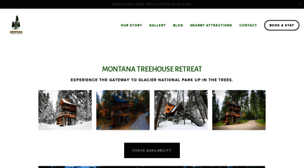 montanatreehouseretreat.com