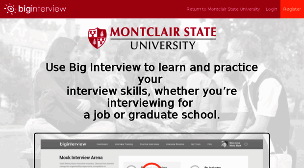 montclair.biginterview.com